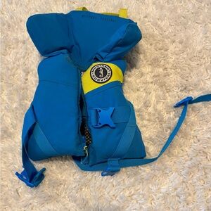 Mustang Survival Blue Life Jacket